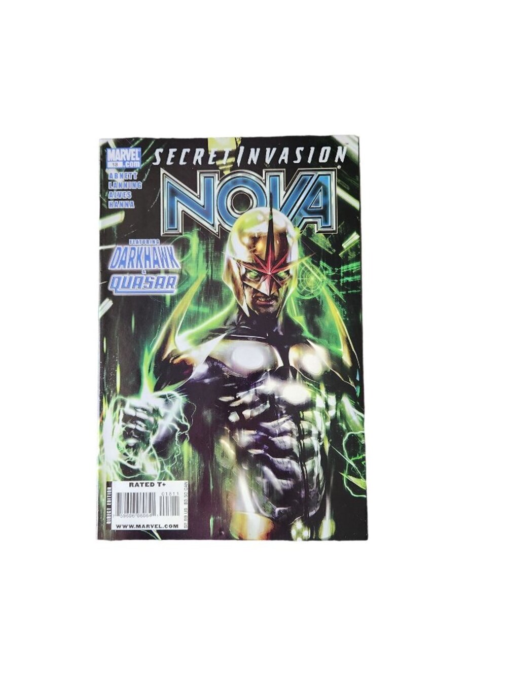 Marvel Secret Invasion Nova #18 2008 Comic Book Collector Bagged Boarded